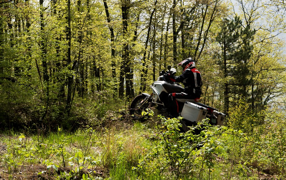 Ducati Multistrada Enduro on the trail
