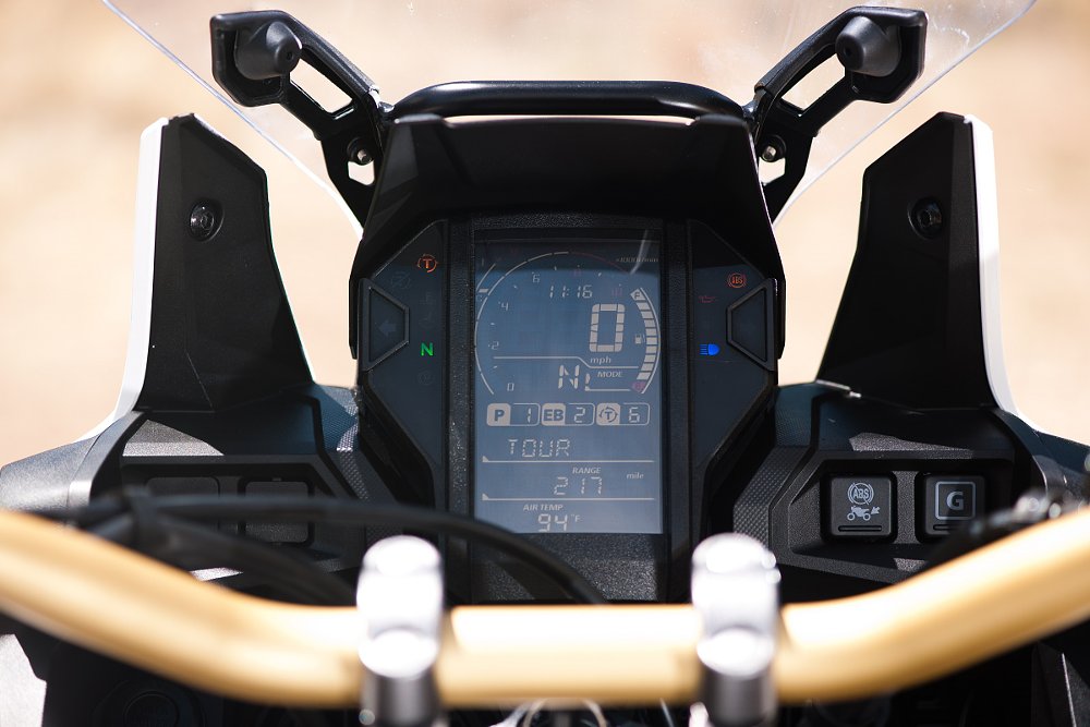 Africa Twin instrument panel