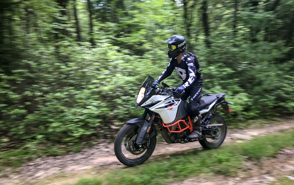 Jeremey LeBreton on the KTM 1090 Adventure R