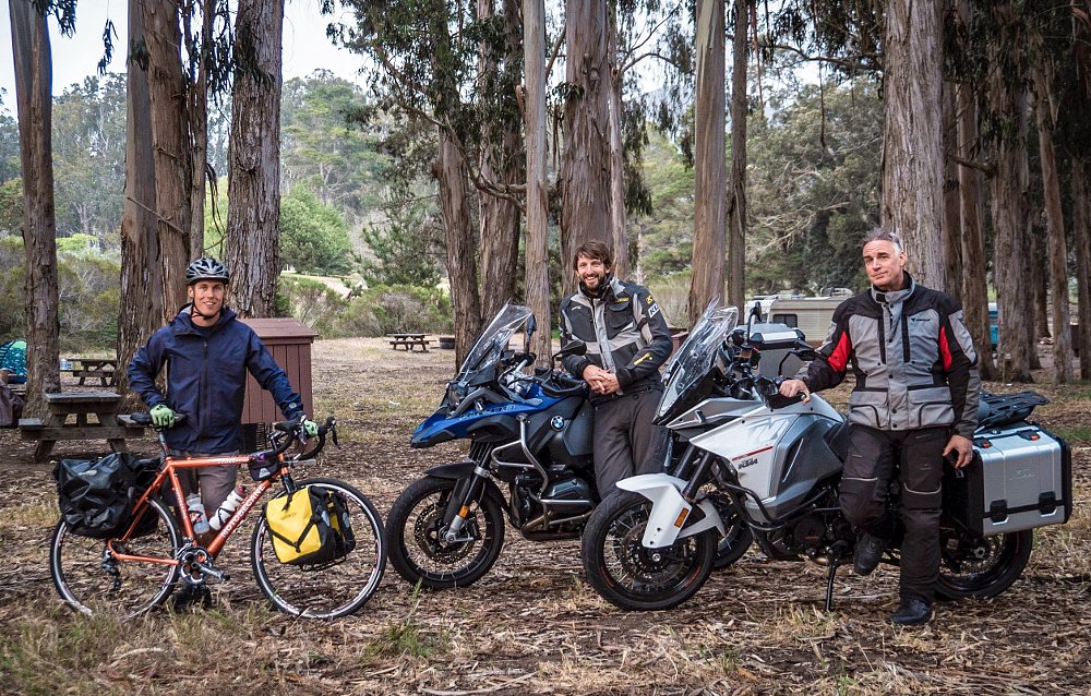 Ari Henning and Zack Courts leave Motorcyclist Magazine 