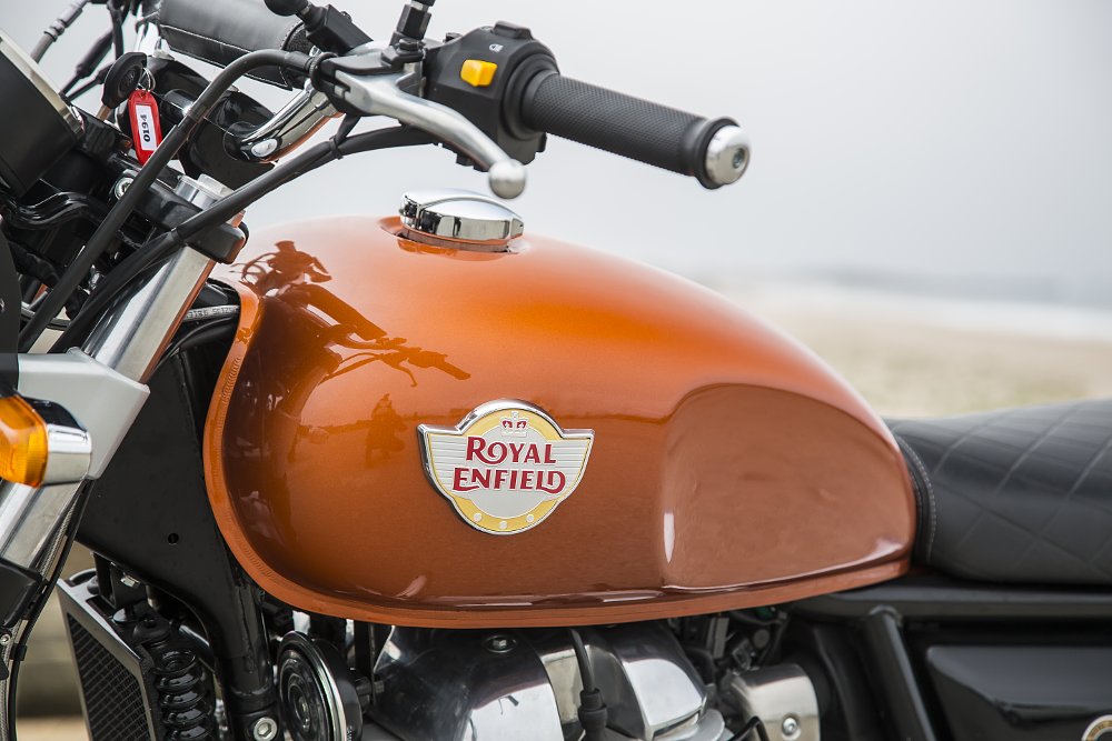 Royal Enfield Interceptor tank