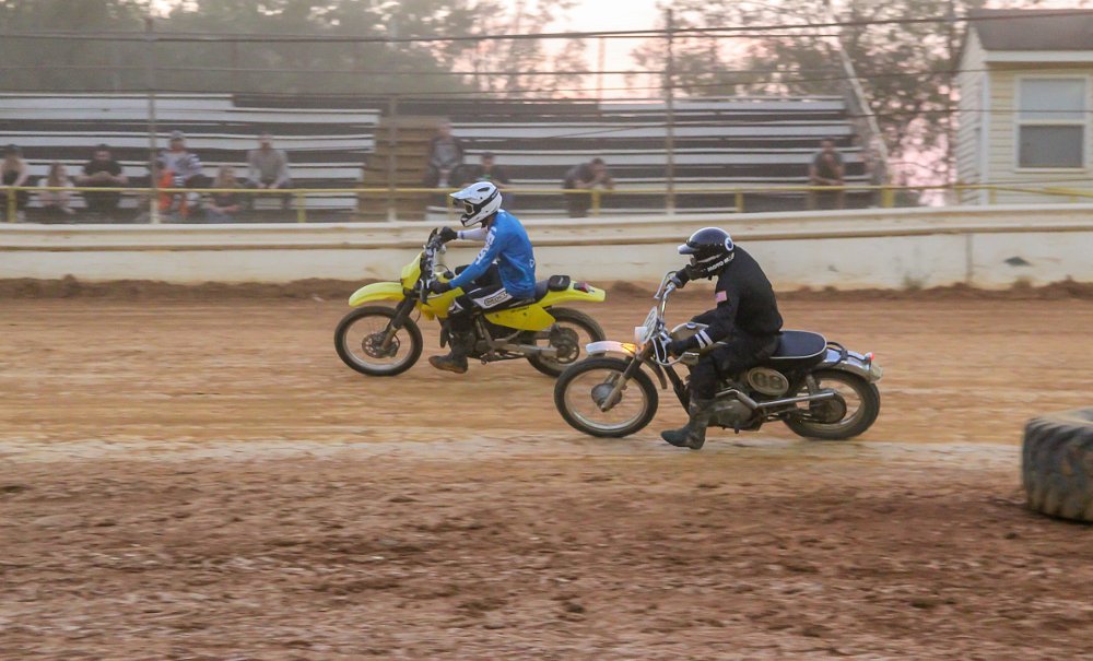 Flat Track DRZ and Tiger
