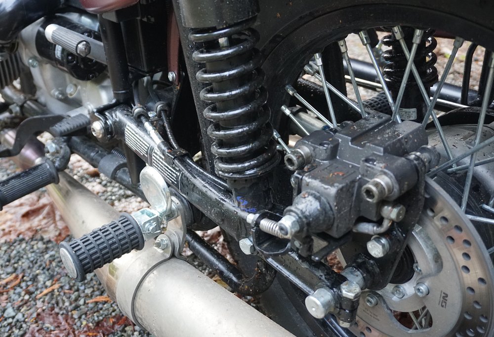 Ural Gear Up rear brake