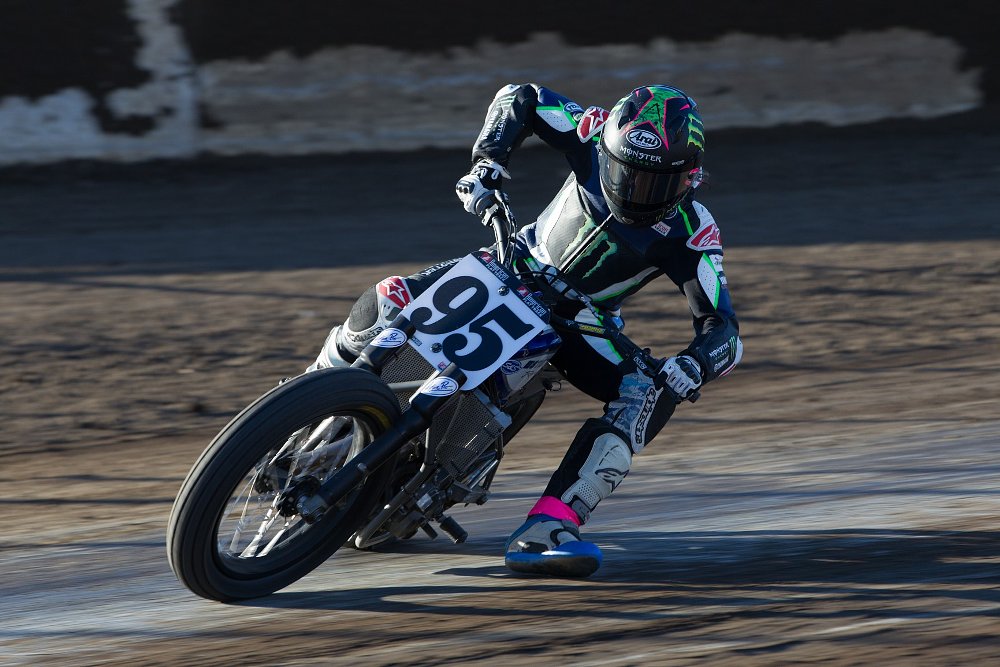 J.D. Beach in AFT race