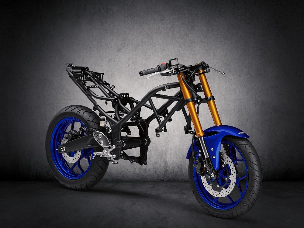 2019 Yamaha YZF-R3 frame