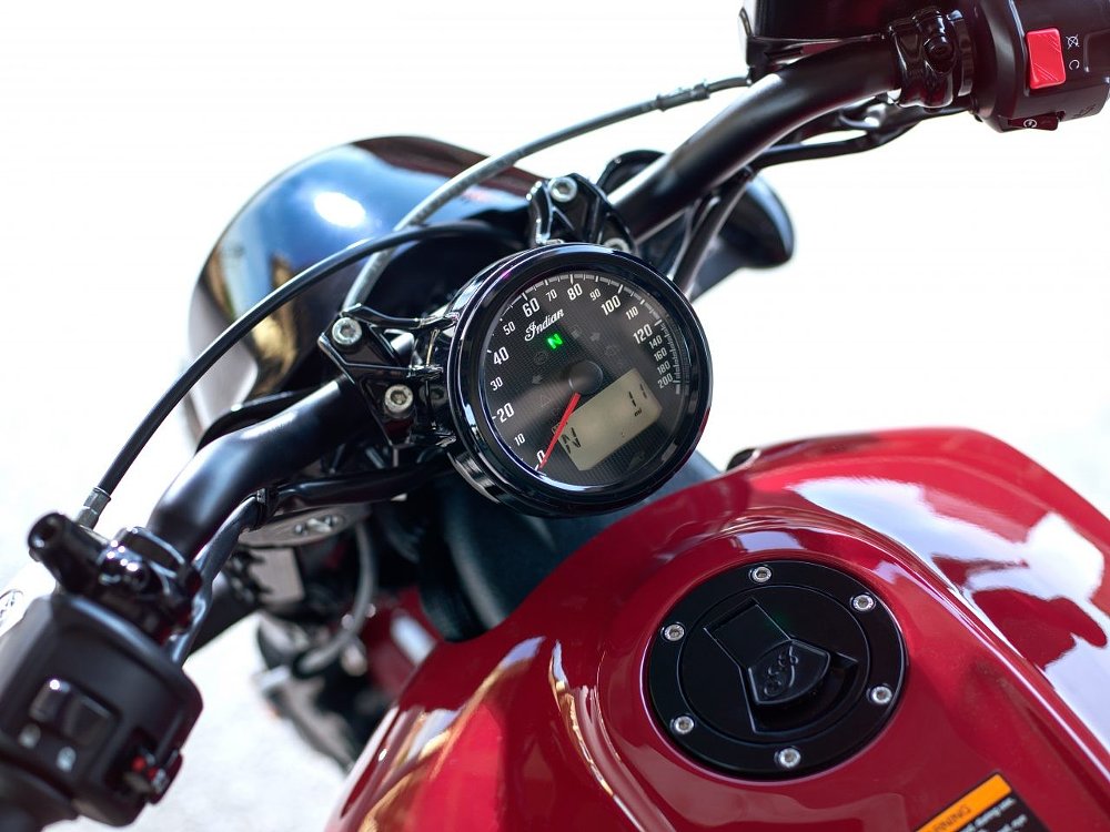 Indian Scout Bobber gauge