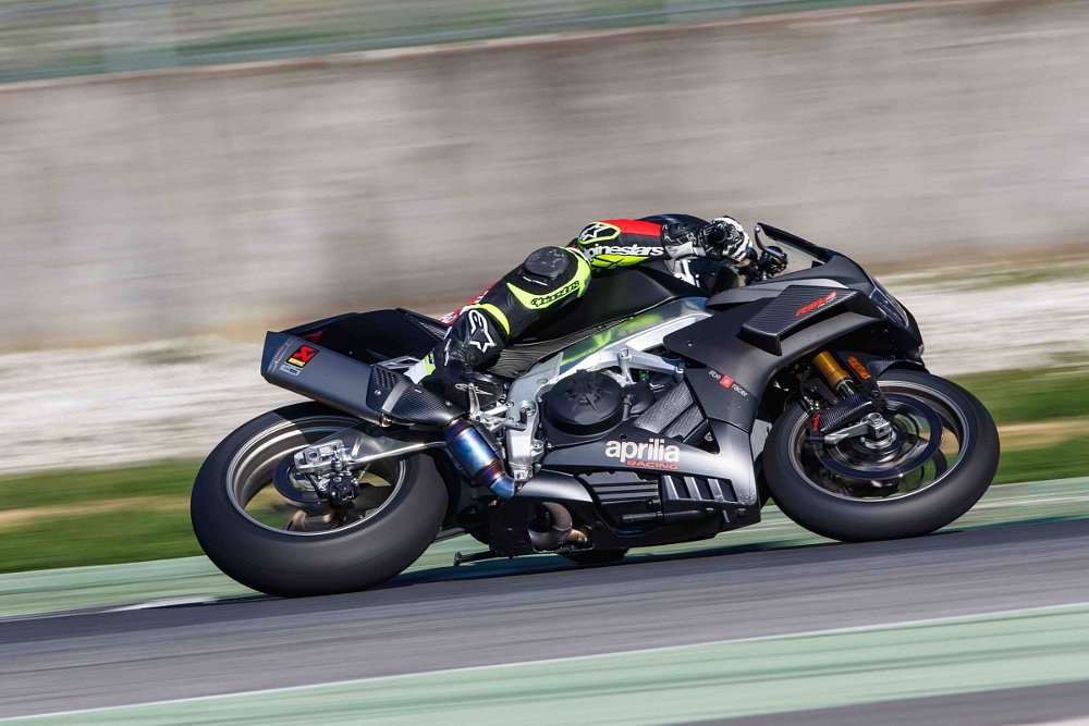 Aprilia RSV4 Factory at Mugello