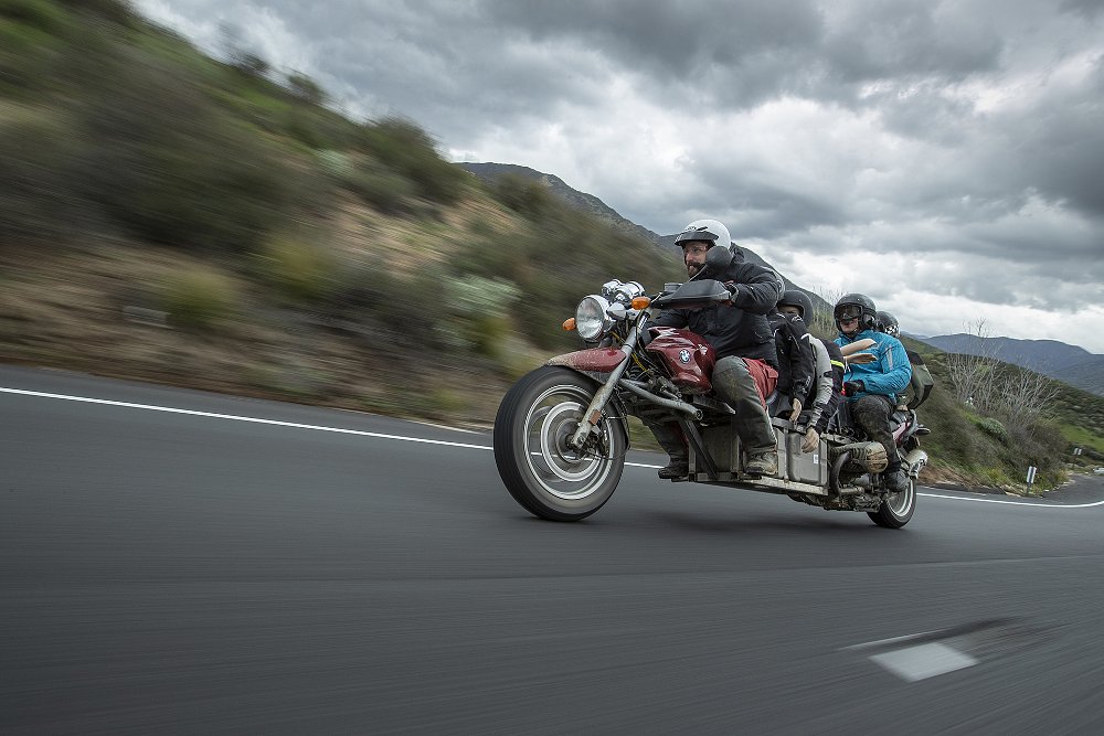 Sport Utility Cycle in the curves