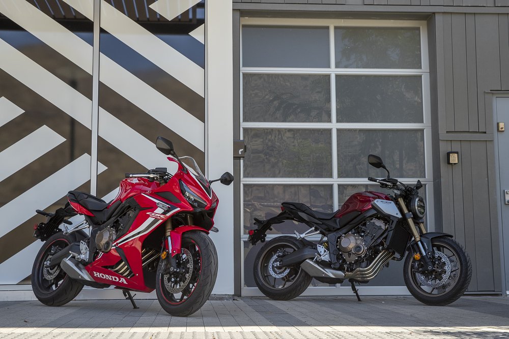 Honda CBR650R and CB650R