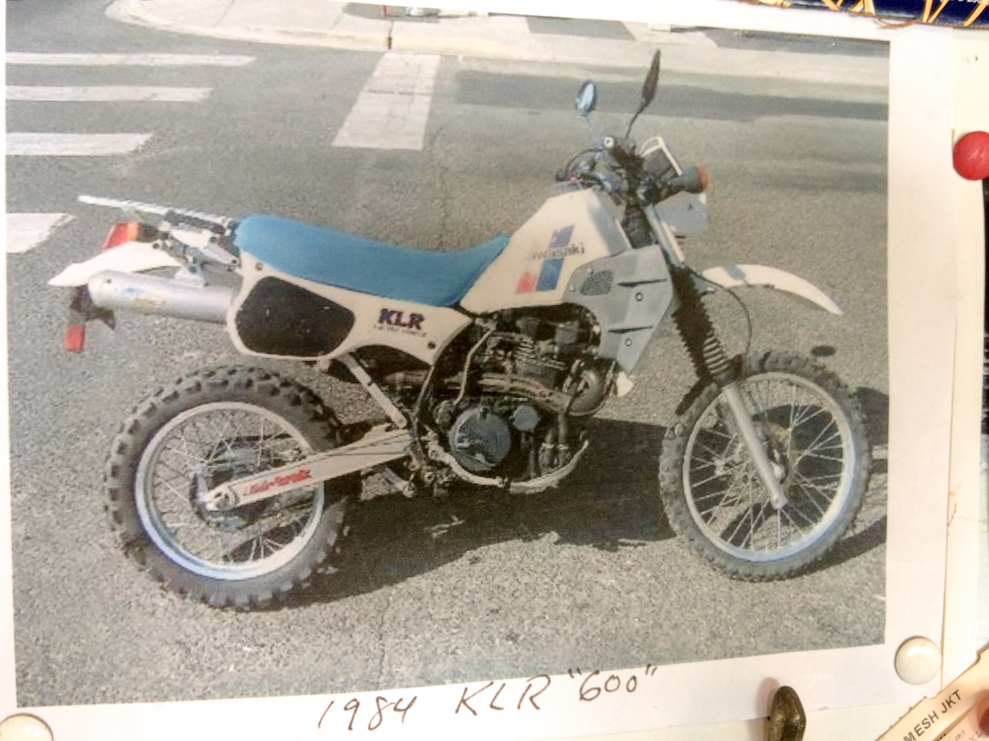 Uncle Bob 1984 Kawasaki KLR 600