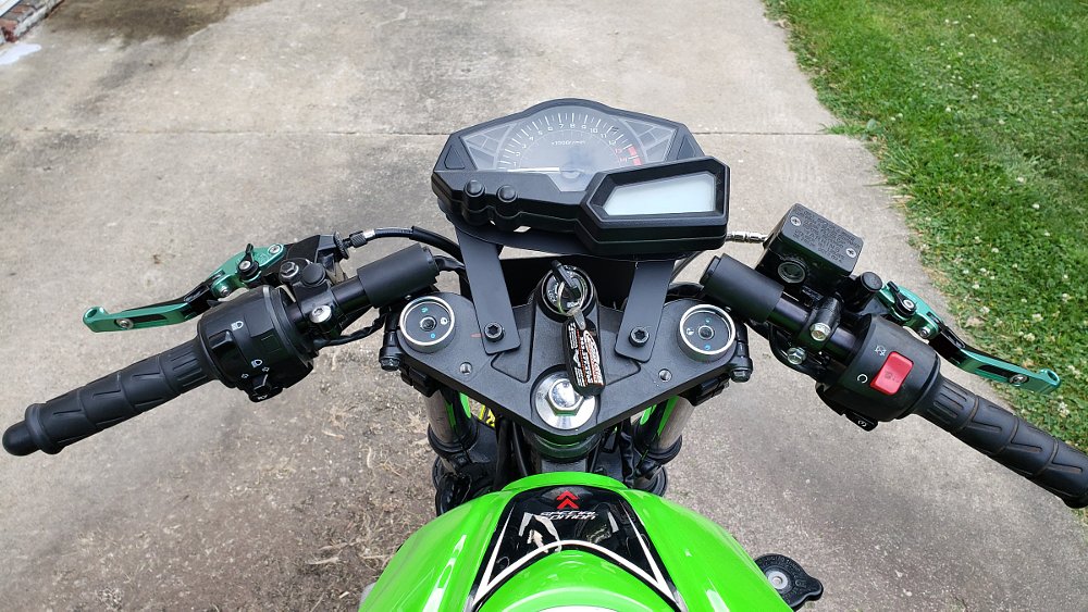 bracket and gauge cluster