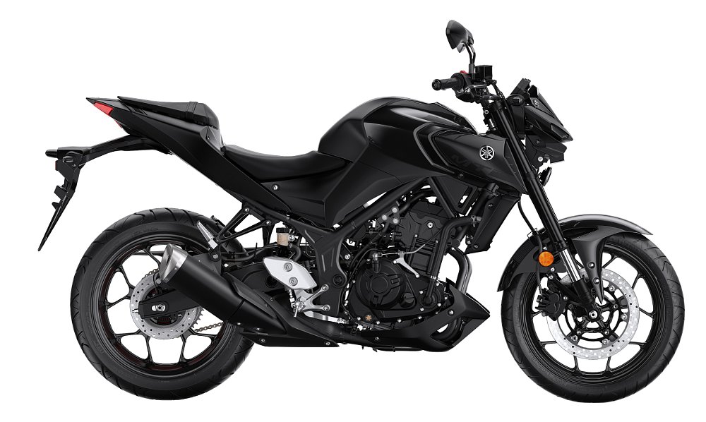 2020 Yamaha MT-03 in Midnight Black