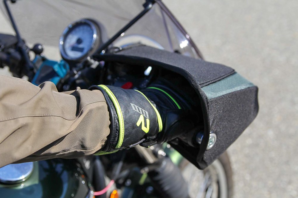 Motorcycle handguard