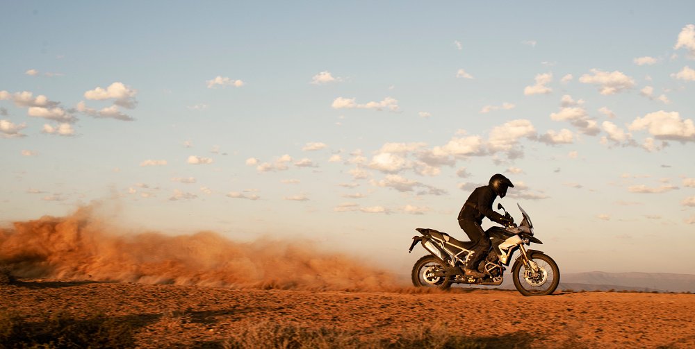 riding in the desert