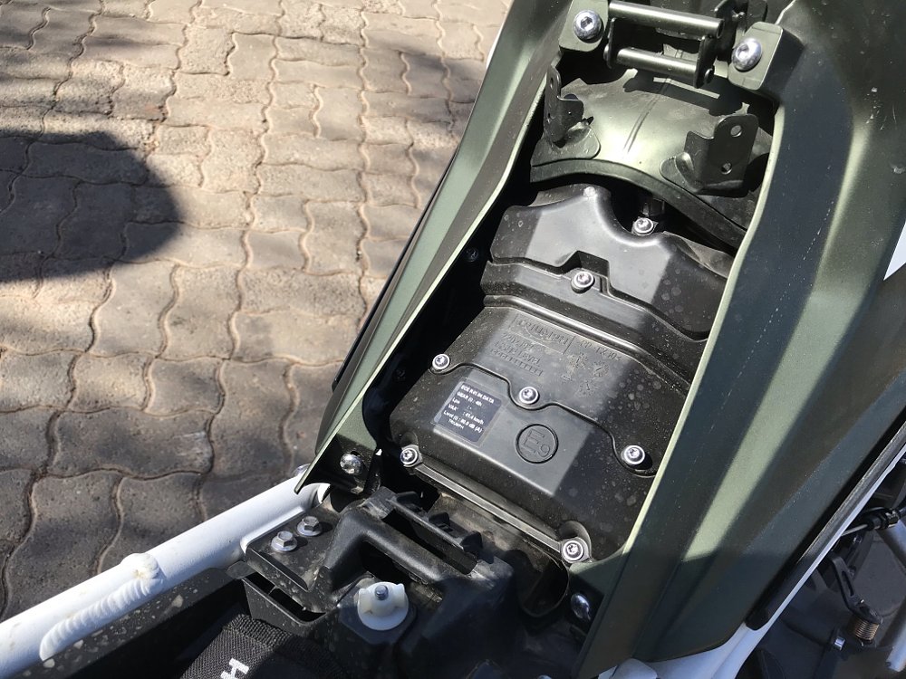 Triumph Tiger 900 First Ride Review Air Filter Location