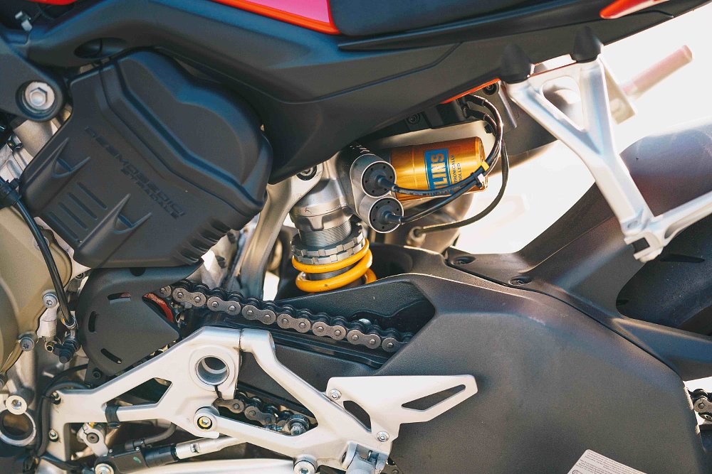 ducati streetfighter ohlins shock