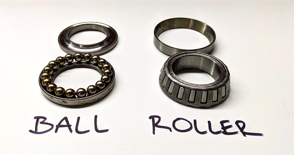 Ball bearings vs roller bearings