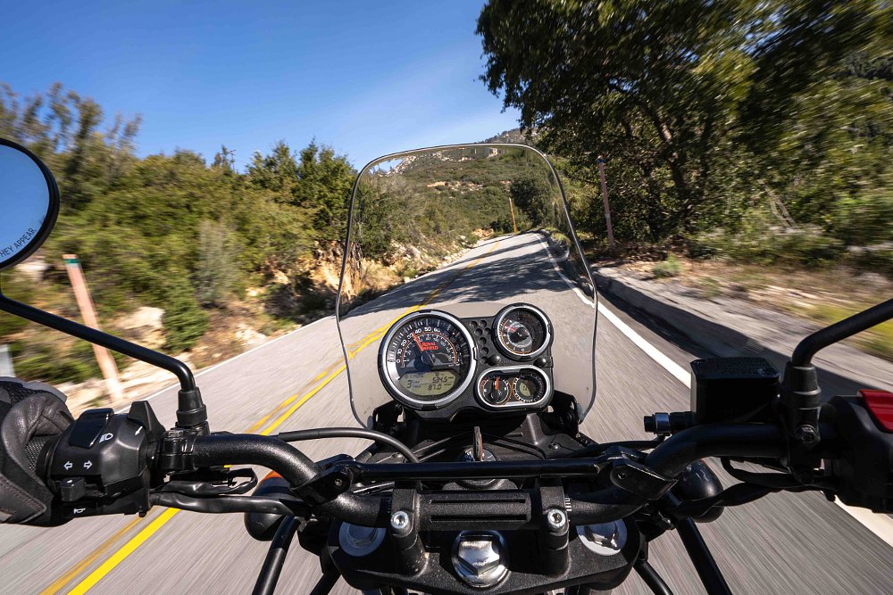 Royal Enfield Himalayan dash display