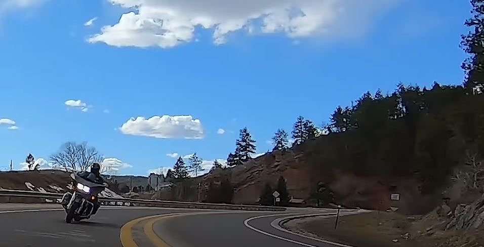 Road Glide Cornering