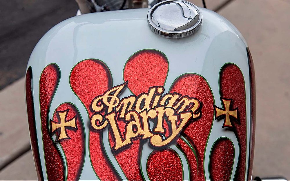 Indian Larry's Chain of Mystery & Grease Monkey For Sale in Mecum’s