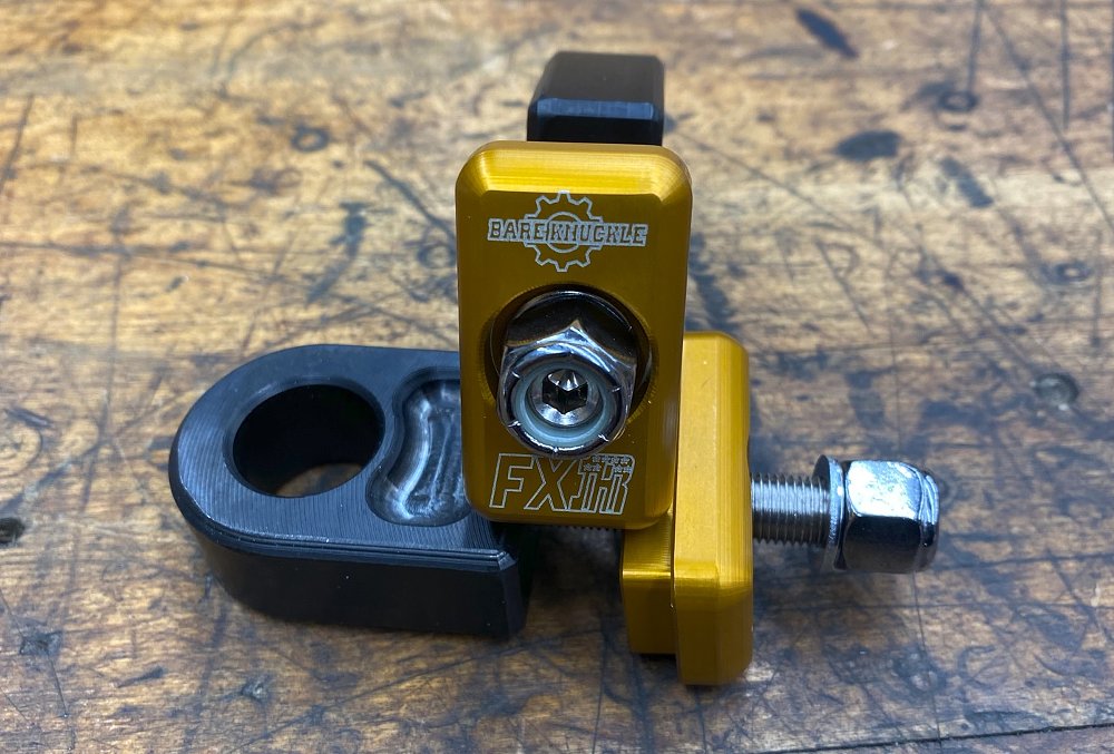Bare Knuckle Performance axle adjusters look good and work better