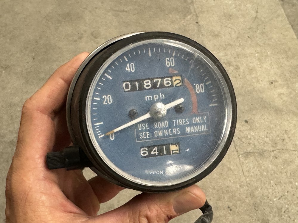 XL250 speedometer