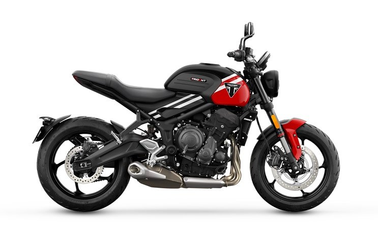 studio photo of red and black Trident