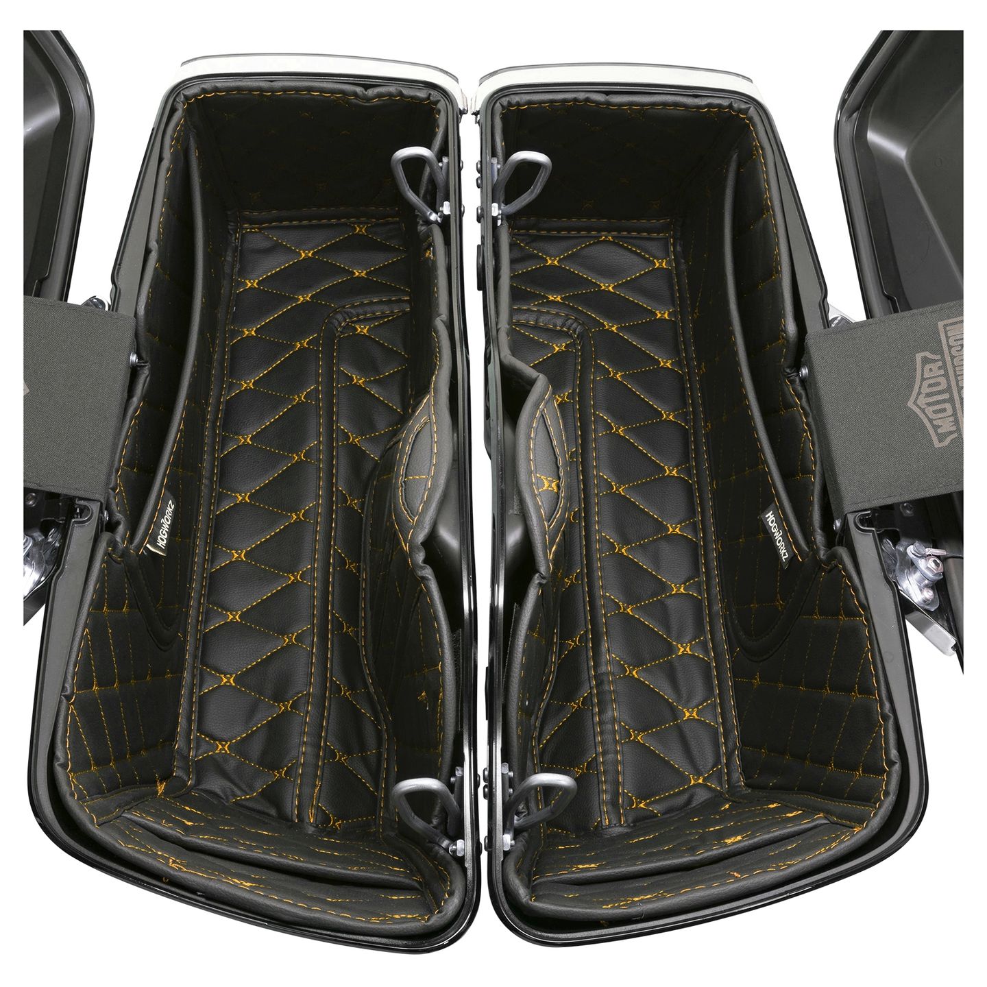 HogWorkz Saddlebag Liners W/ Stitching For Harley Touring 2014-2025 ...