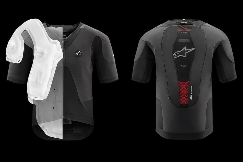 Alpinestars Tech-Air 5 Plasma airbag vest exterior — tested on road, off road, and on track