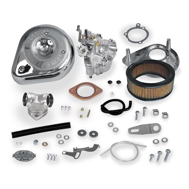 S&S Cycle Super E Carburetor Kit For Harley Evo Sportster 2004-2006