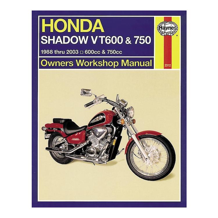 Haynes Manual Honda Shadow VT600 / VT750 1988-2008