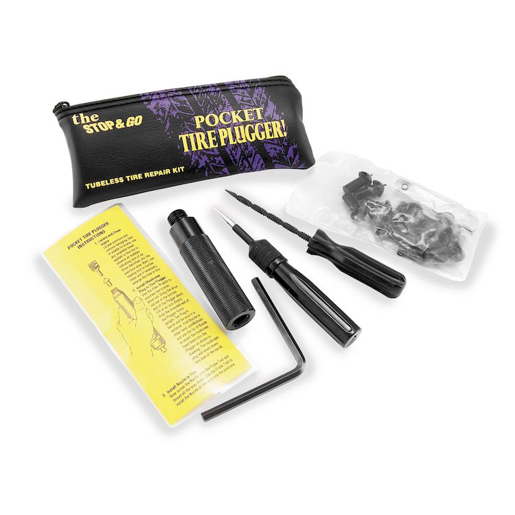 Stop & Go Pocket Tire Plugger Kit for Tubeless Tires