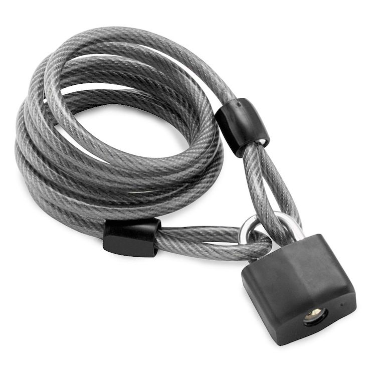 Bully 6 ft. x 10mm Cable With Padlock