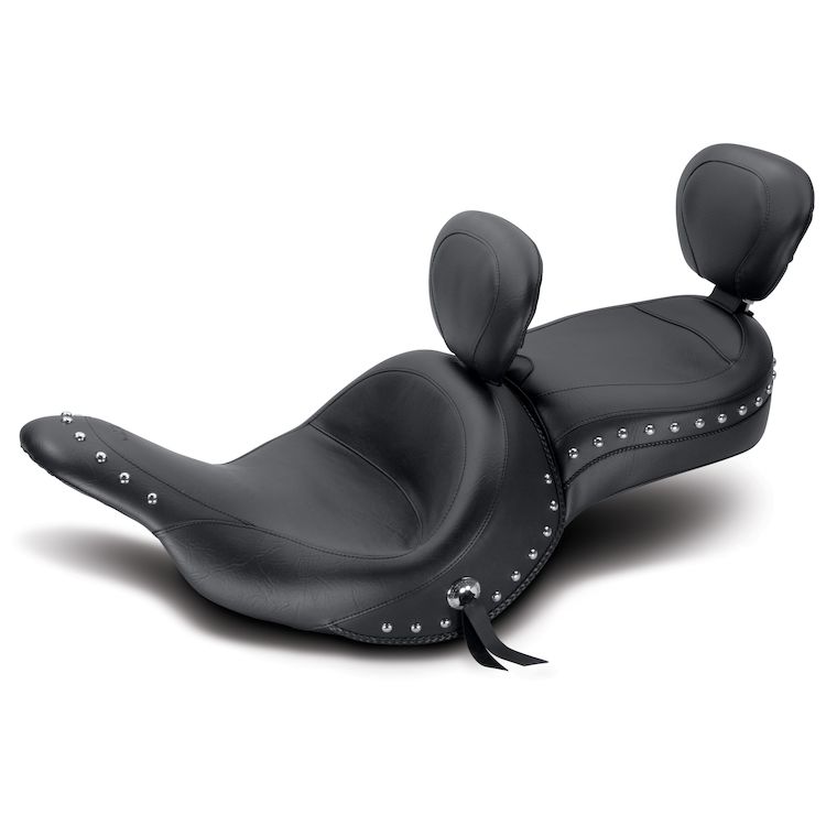 Studded w/ Conchos With Dual Backrest Receivers