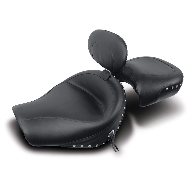 Mustang Wide Touring Two-Piece Seat Honda GL1500 Valkyrie 1997-2003