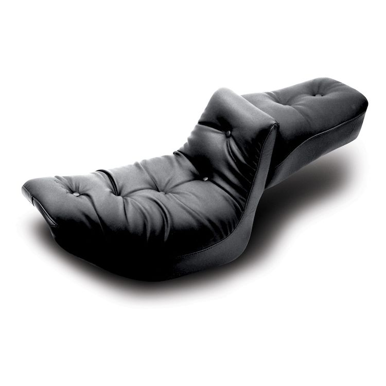 Mustang Two-Piece Regal Duke Seat For Harley FXR 1982-2000