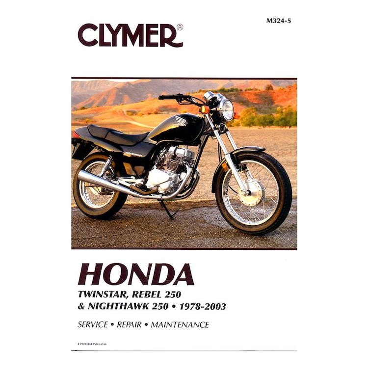 Clymer Manual Honda Twinstar / Rebel 250 / Nighthawk 250 1978-2003