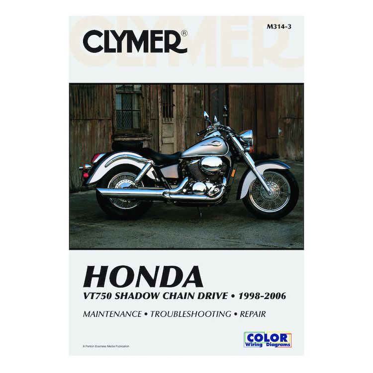 Clymer Manual Honda VT750 Shadow Chain Drive 1998-2006