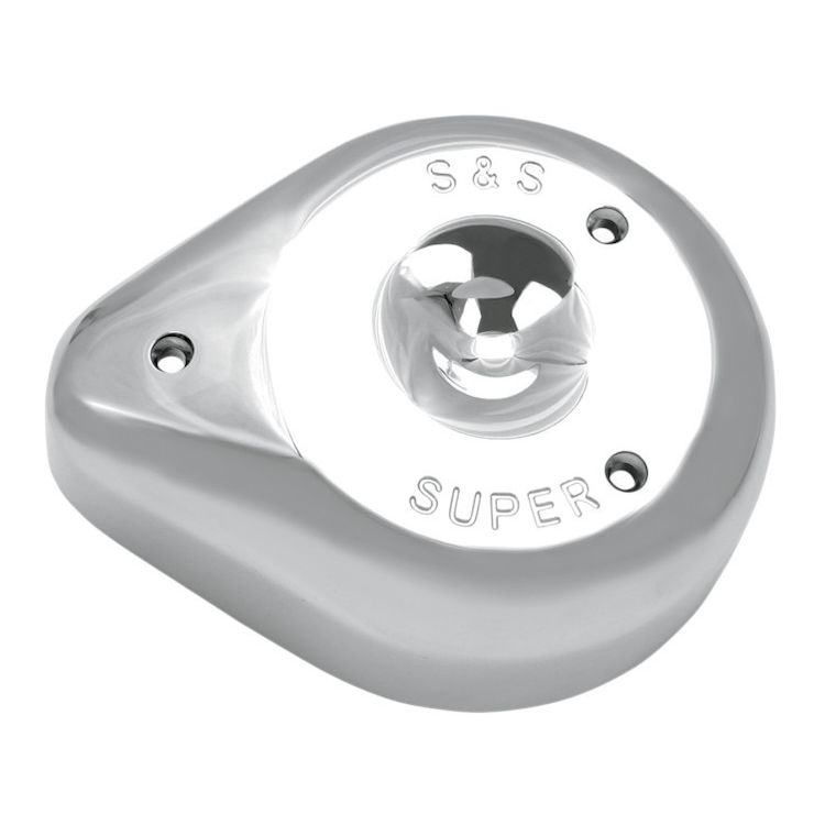 S&S Cycle Teardrop Air Cleaner Kit For Super E&G Carburetors - Harley Twin Cam 1999-2006