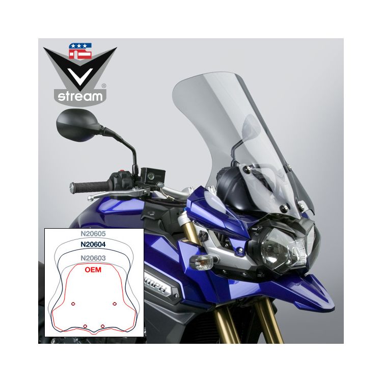 National Cycle VStream Sport Touring Windscreen Triumph Tiger Explorer 2012-2015