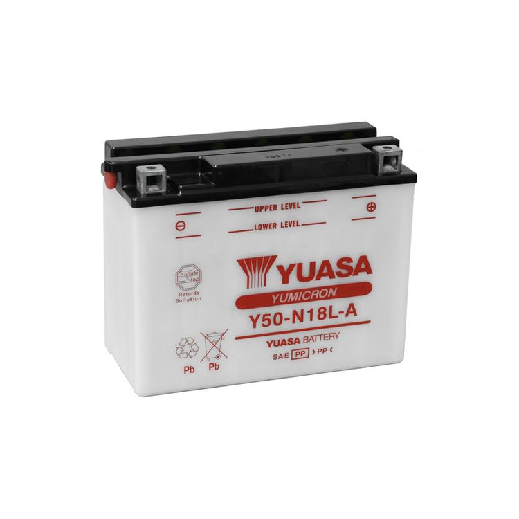 Yuasa Y50-N18L-A Yumicron Conventional Battery