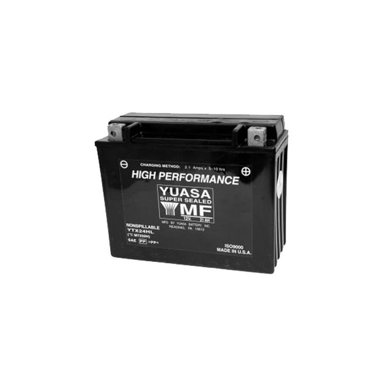 Yuasa YTX24HL Factory Activated AGM High Performance Battery