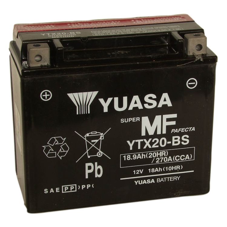 Yuasa YTX20-BS AGM Battery 