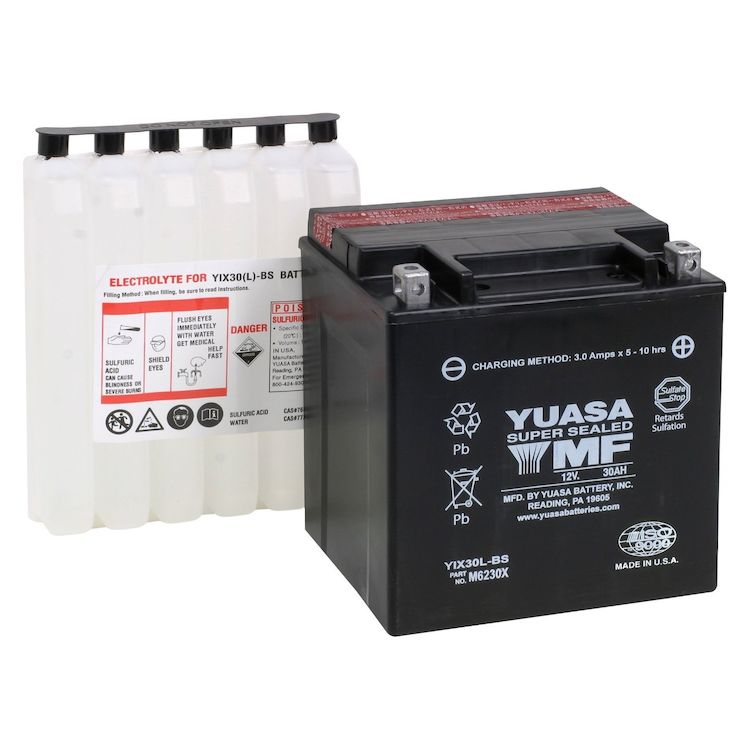 Yuasa YIX30L-BS AGM Battery 