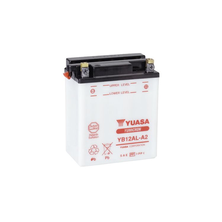 Yuasa YB12AL-A2 Yumicron Conventional Battery