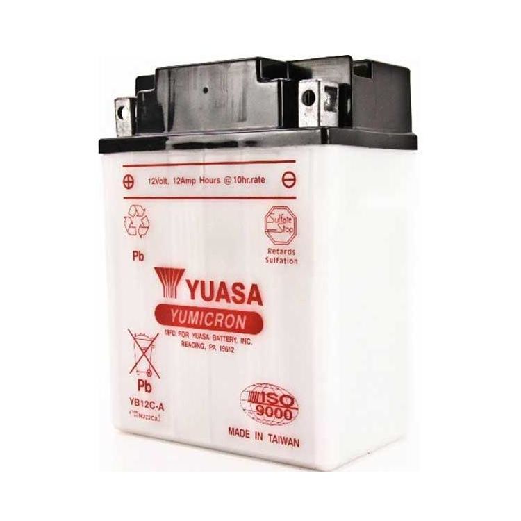 Yuasa YB12C-A Yumicron Conventional Battery