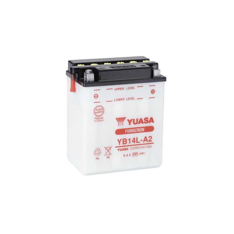 Yuasa YB14L-A2 Yumicron Conventional Battery
