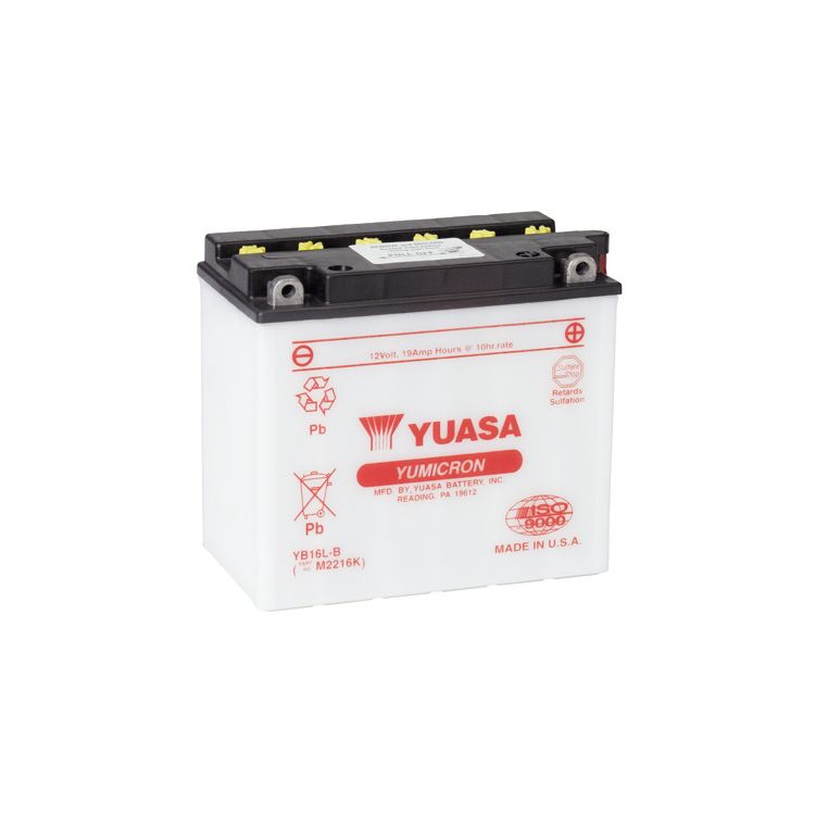 Yuasa YB16L-B Yumicron Conventional Battery