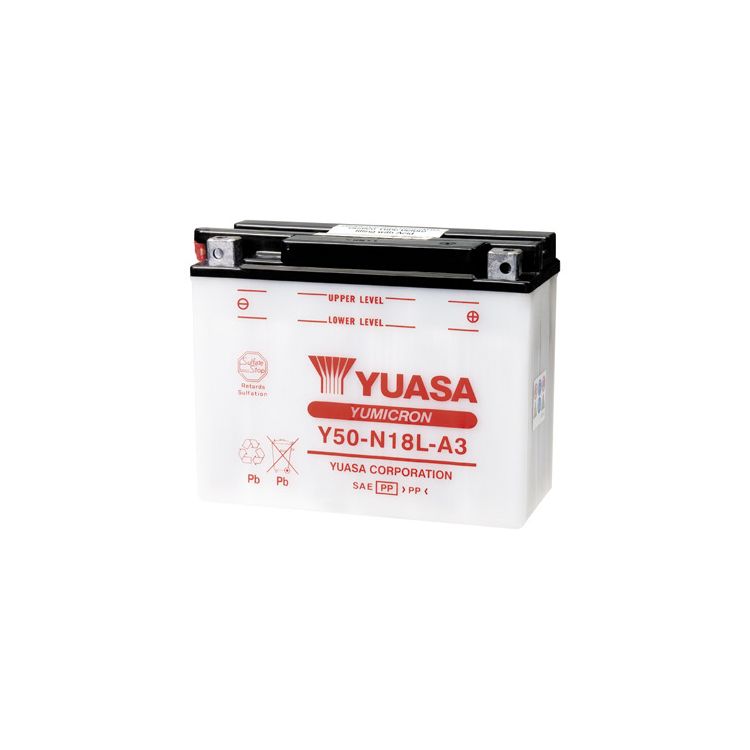 Yuasa Y50-N18L-A3 Yumicron Conventional Battery