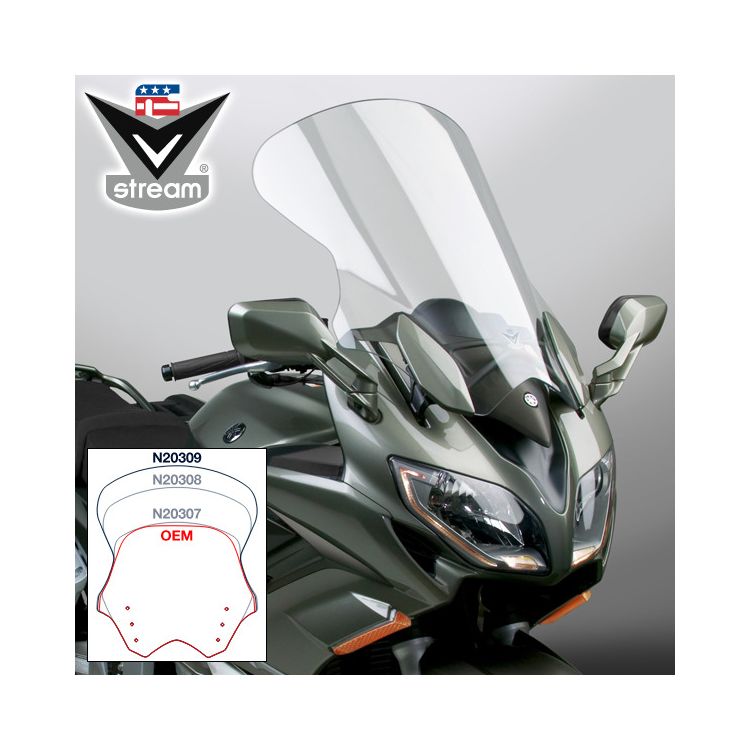 National Cycle VStream Tall Touring Windscreen Yamaha FJR1300 2013-2024